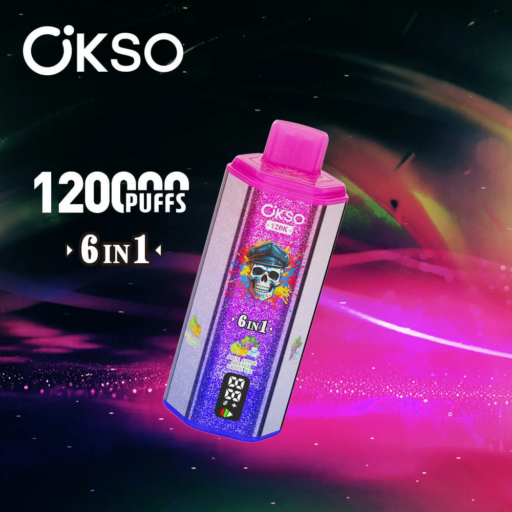 Okso 6-in-1 120000 120K Boccate svapo monouso - image 10