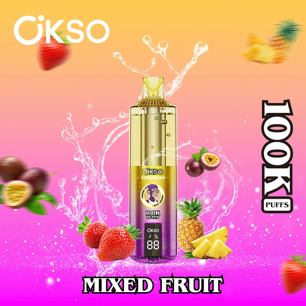 OKSO Tornado 100000 100K Boccate Dual Mesh Svapo Monouso - image 8