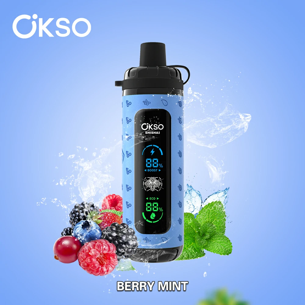 OKSO Shisha MAX 40000 40K Boccate LED svapo monouso - image 3