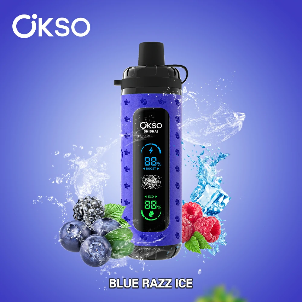 OKSO Shisha MAX 40000 40K Boccate LED svapo monouso - image 4