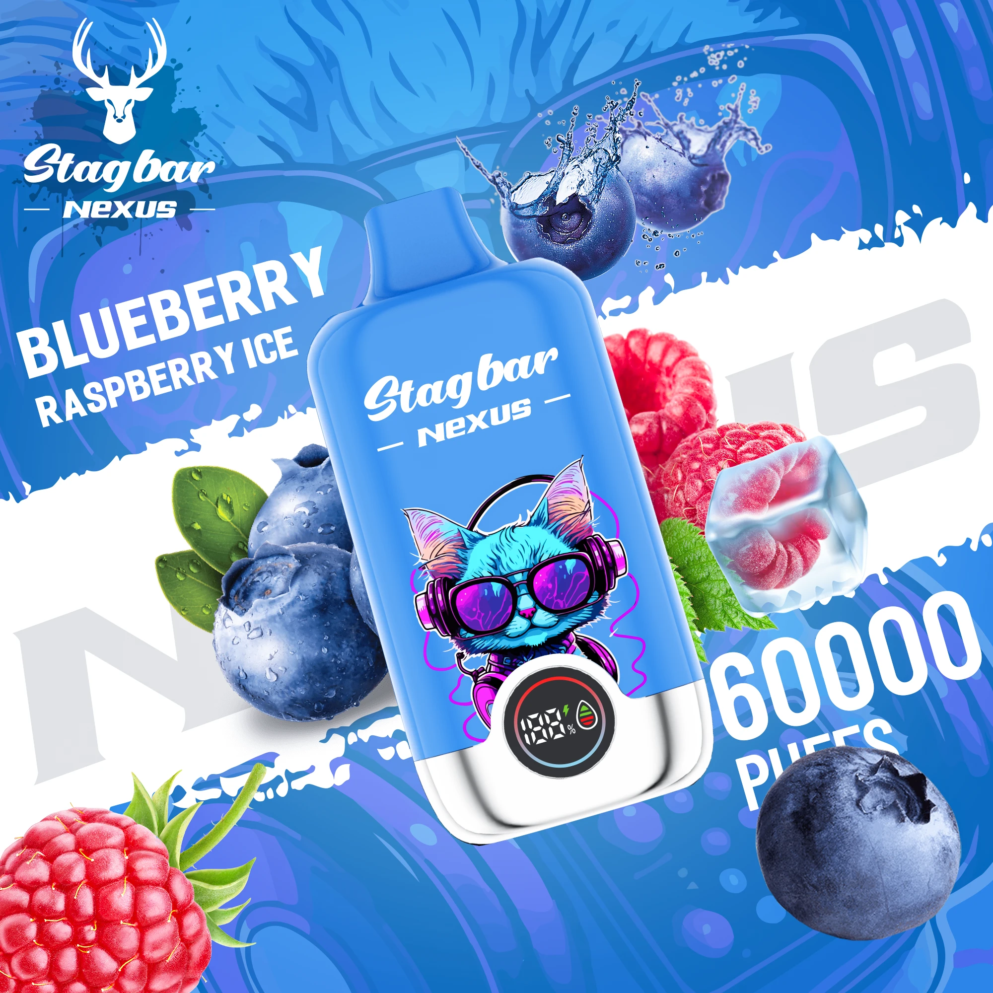 Stag Bar Nexus 60000 60K Boccate Airflow Regolabile Svapo monouso - image 3