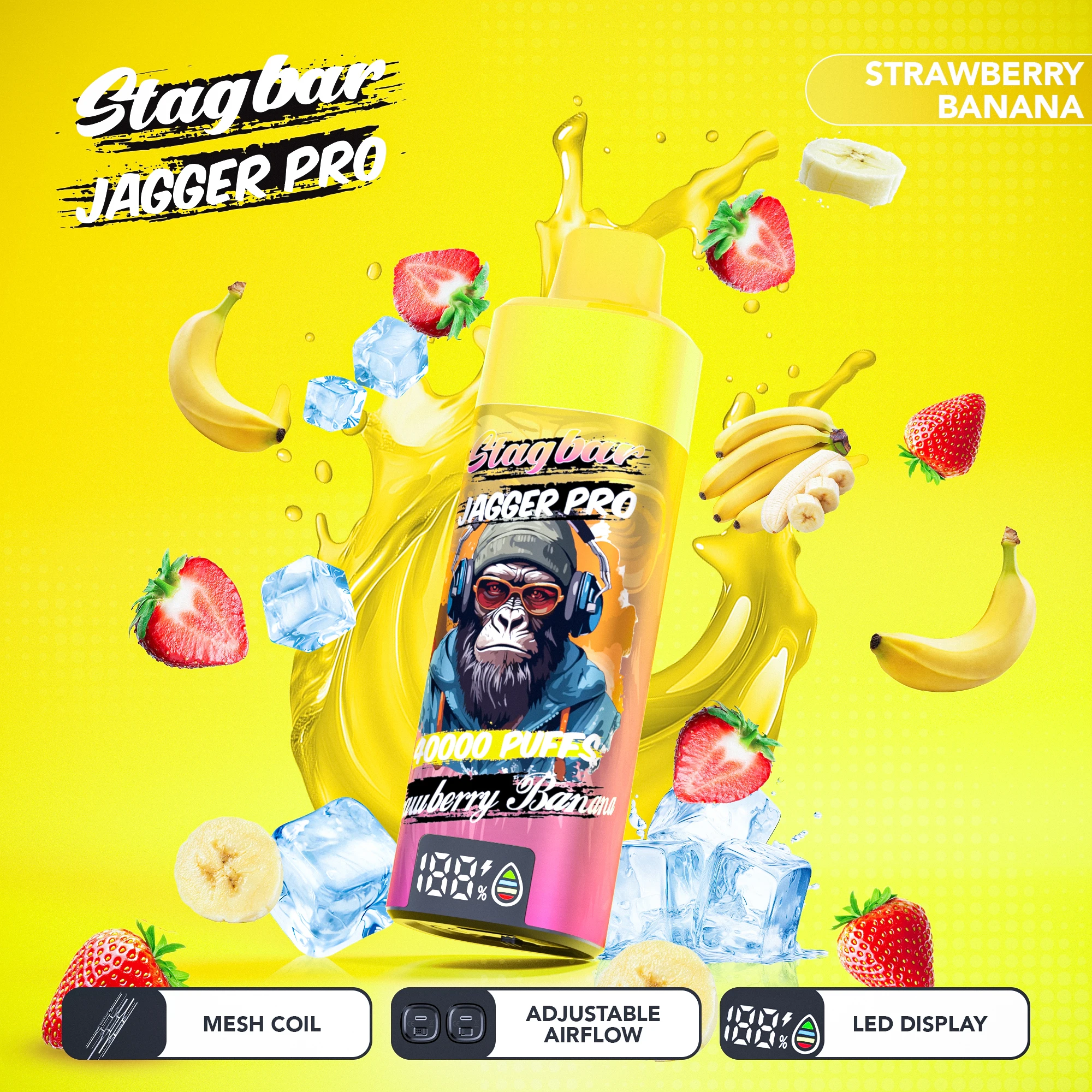 Stag Bar Jagger Pro 40000 40K Boccate Svapo monouso - image 14