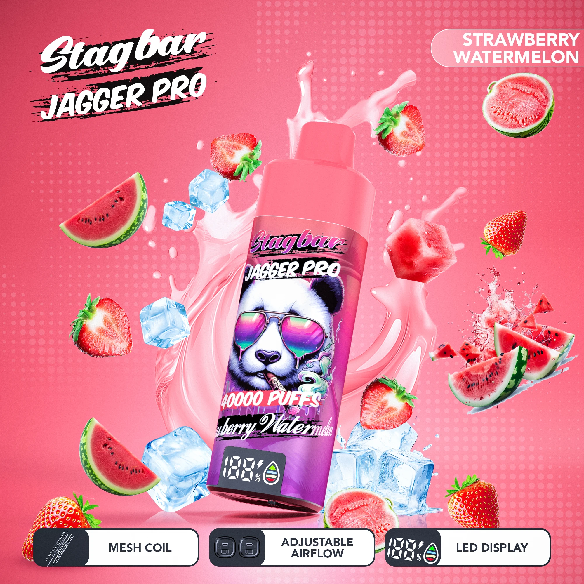 Stag Bar Jagger Pro 40000 40K Boccate Svapo monouso - image 12