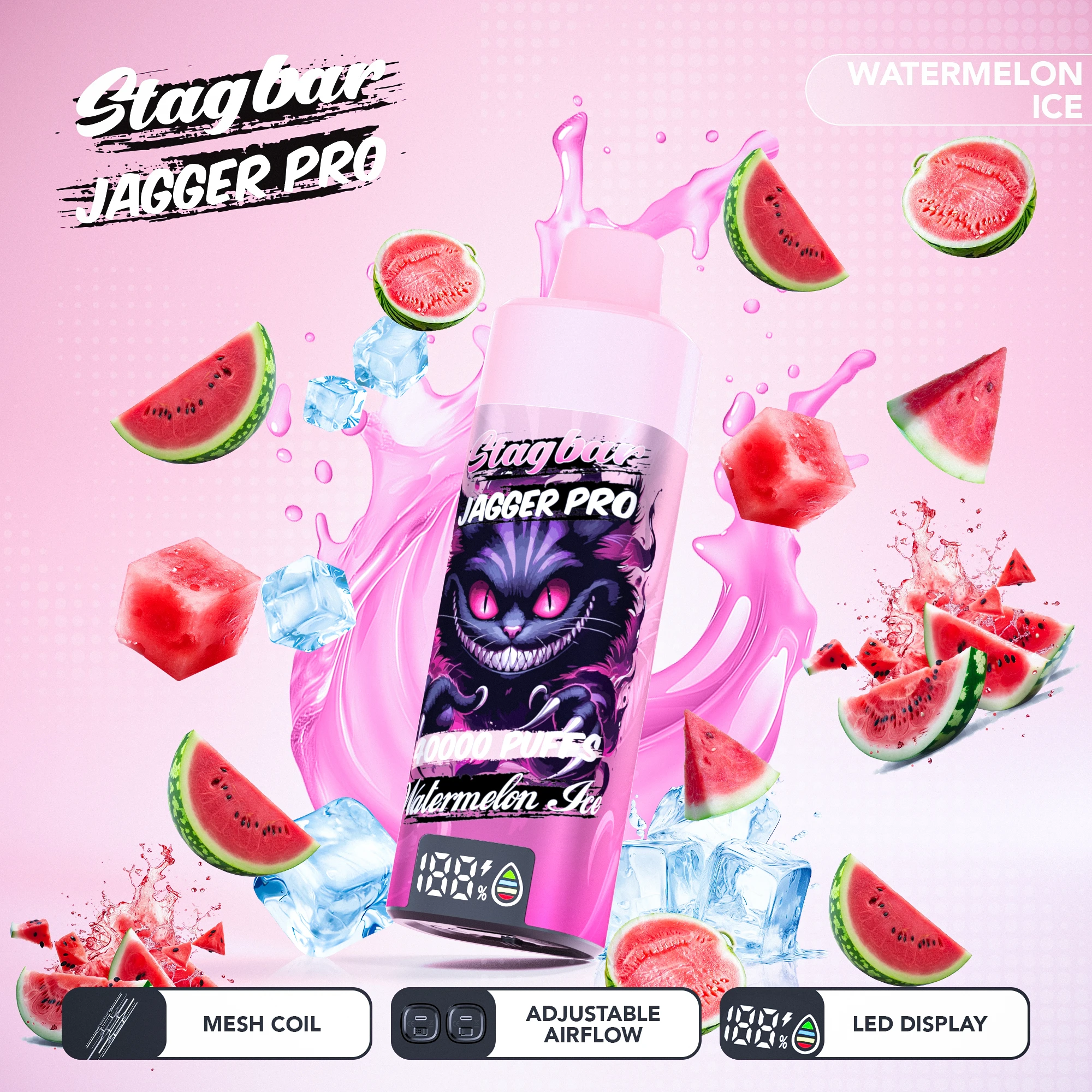 Stag Bar Jagger Pro 40000 40K Boccate Svapo monouso - image 13