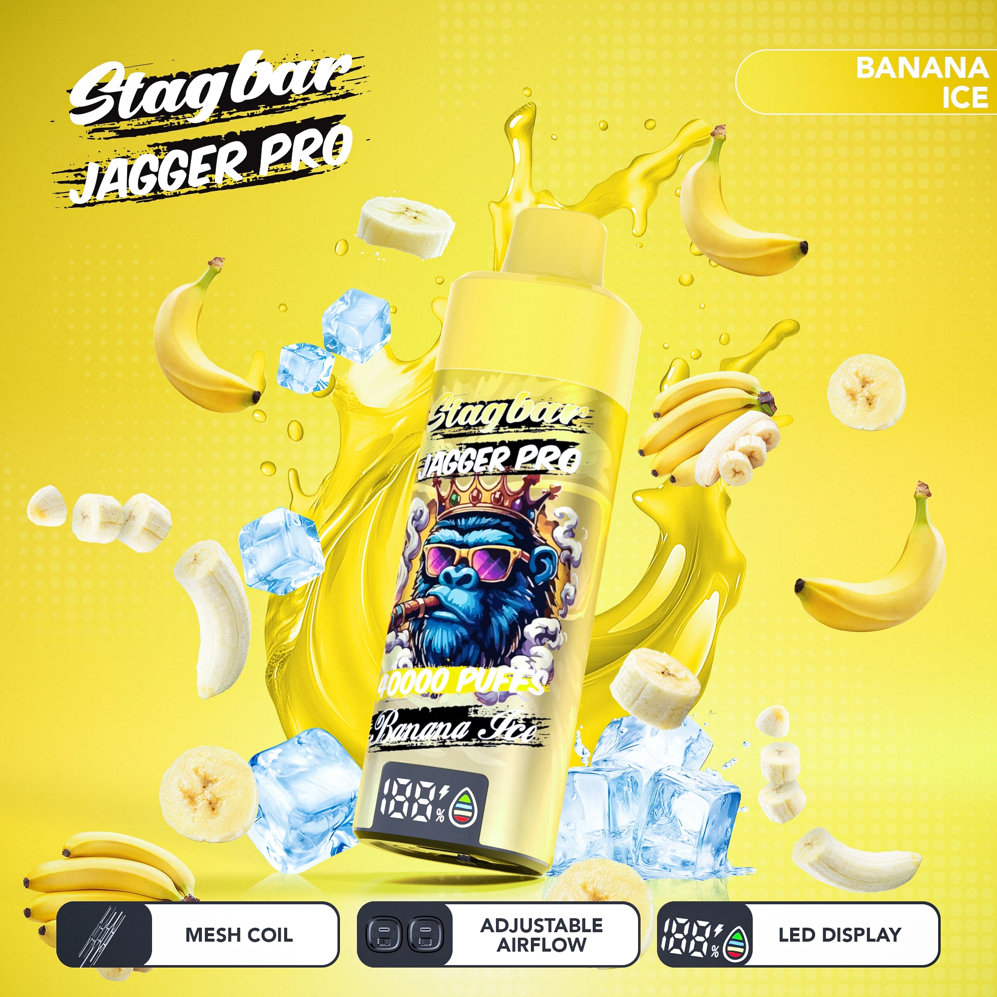 Stag Bar Jagger Pro 40000 40K Boccate Svapo monouso - image 11