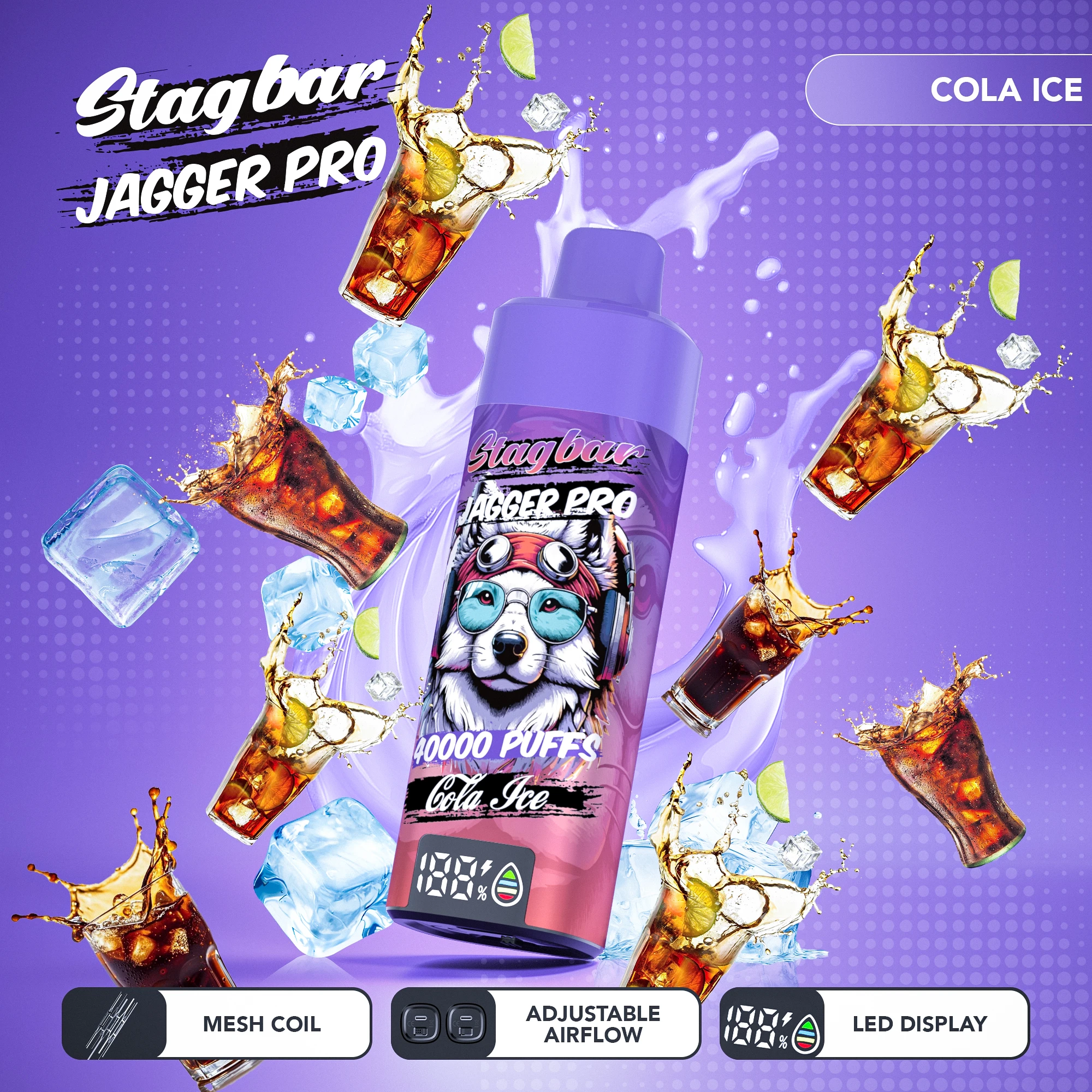 Stag Bar Jagger Pro 40000 40K Boccate Svapo monouso - image 19