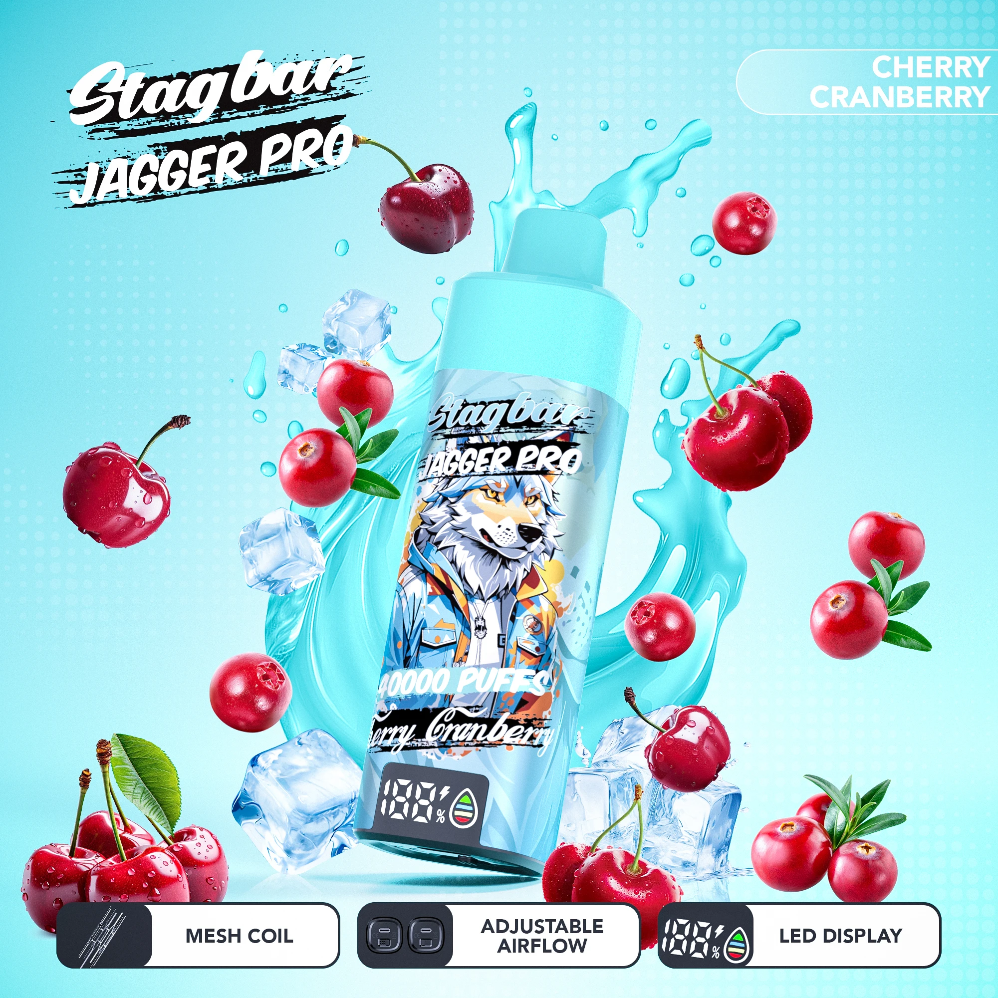 Stag Bar Jagger Pro 40000 40K Boccate Svapo monouso - image 17