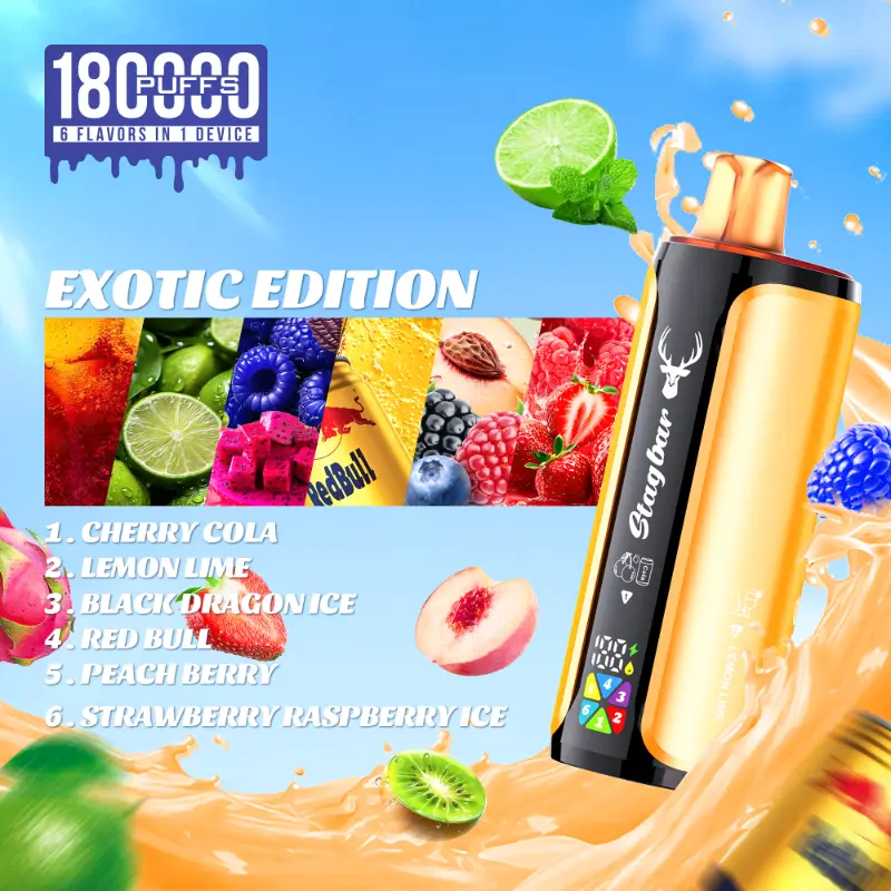 Stag Bar 180000 180K Boccate 6-in-1 Svapo monouso - image 3