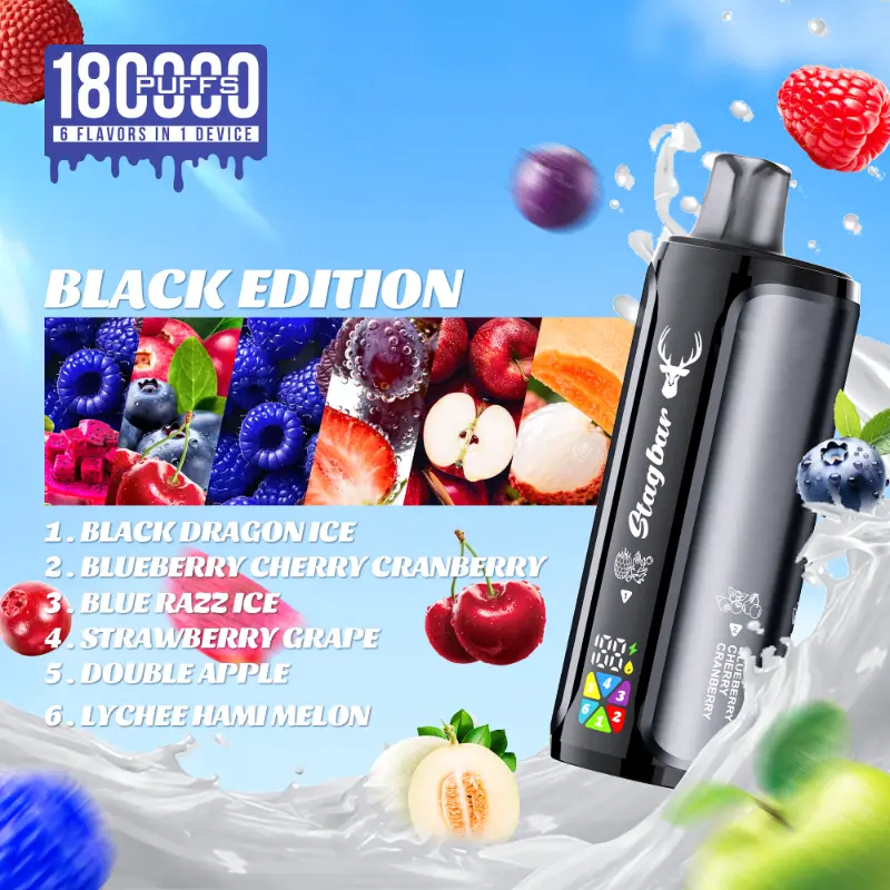 Stag Bar 180000 180K Boccate 6-in-1 Svapo monouso - image 6