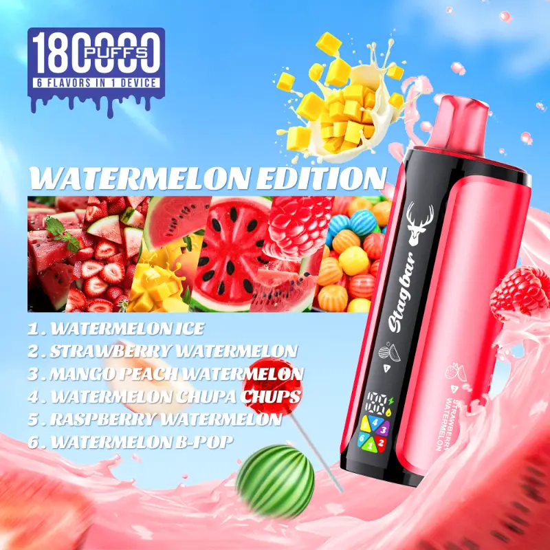 Stag Bar 180000 180K Boccate 6-in-1 Svapo monouso - image 10