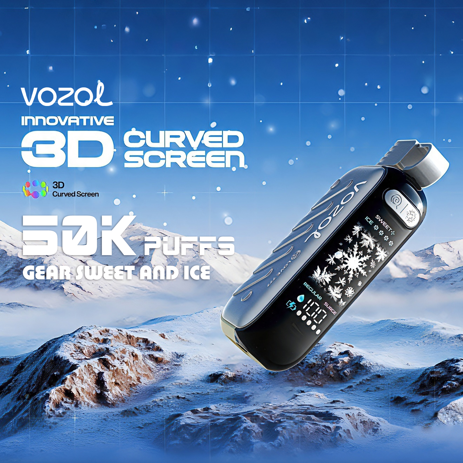 VOZOL GEAR 50000 50K Boccate Gusto Doppio Svapo monouso - image 5
