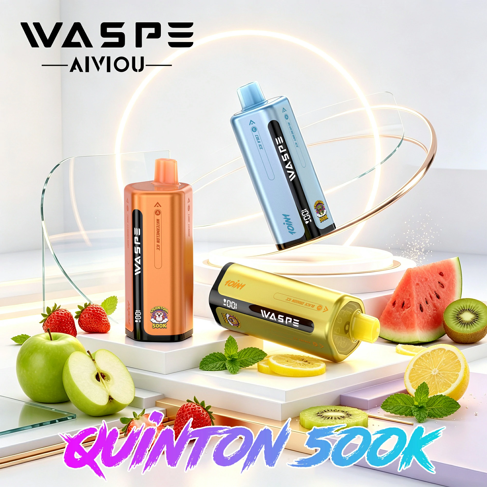 WASPE 10-in-1 uinton 500000 500K Boccate Svapo monouso - image 3