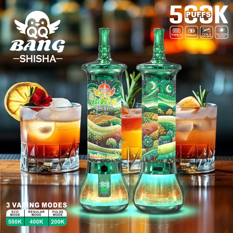 Bang Shisha 500000 500K Boccate Mesh Coil Svapo monouso