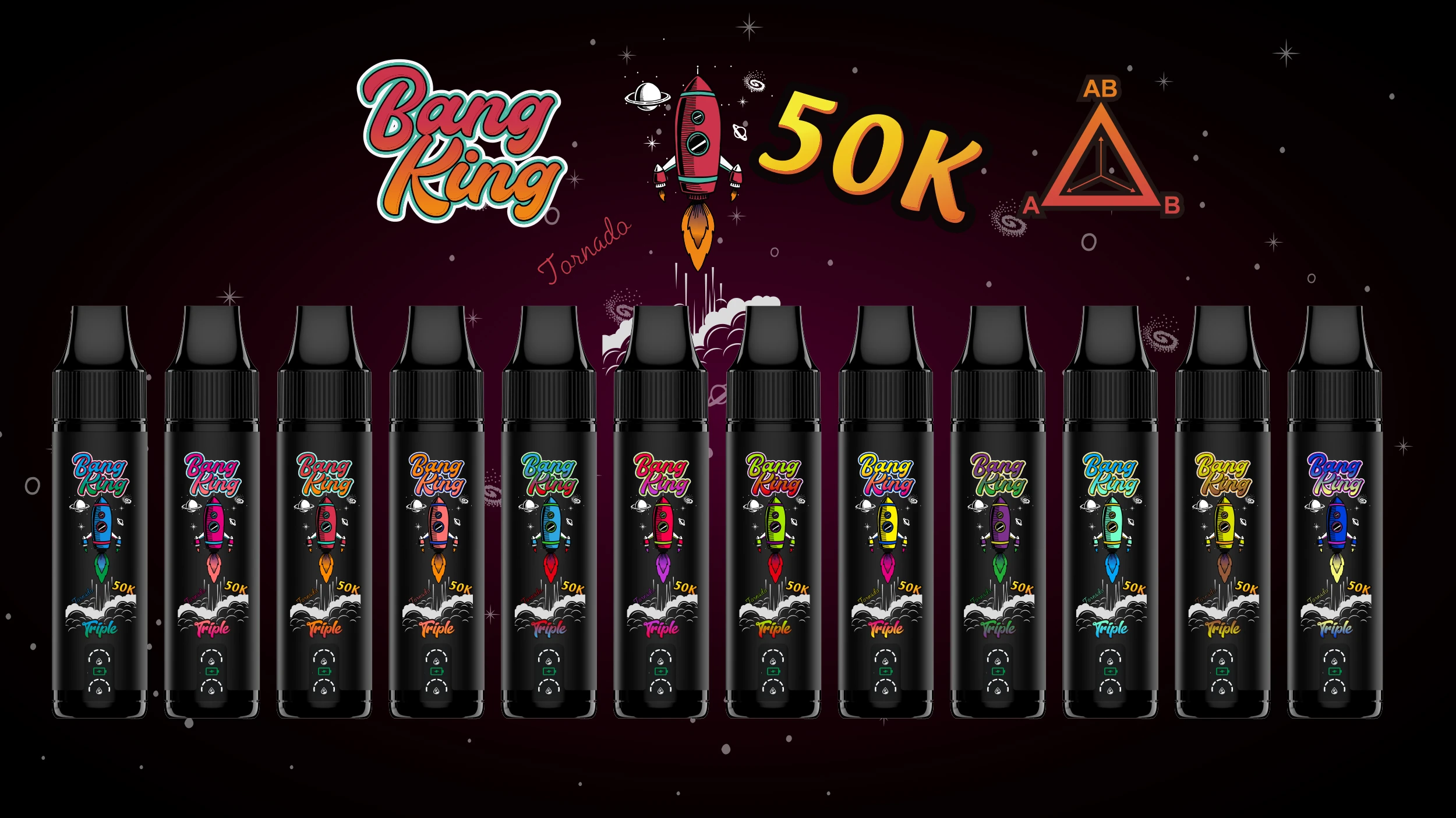 Bang King 50000 50K Boccate Mesh Coil Svapo monouso
