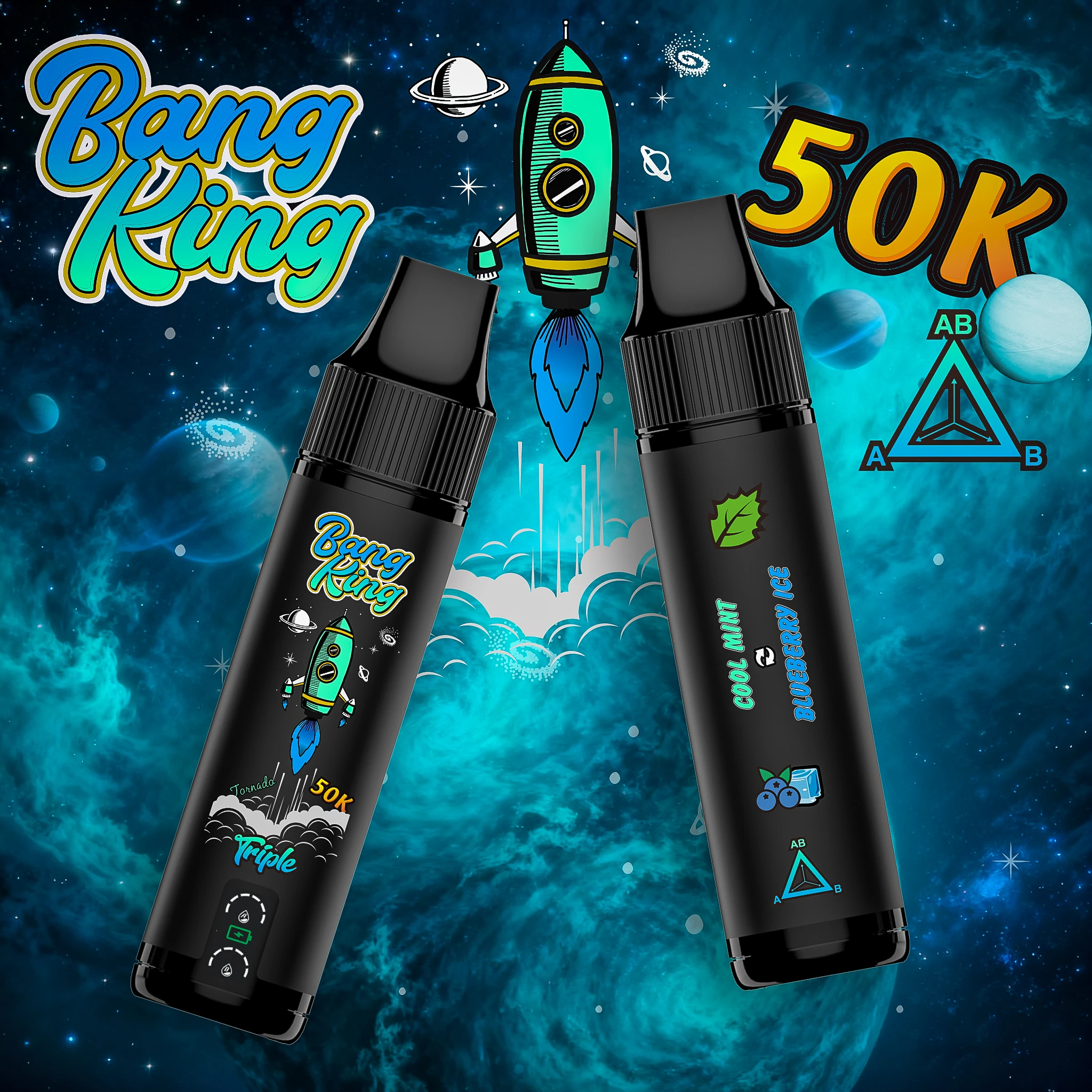Bang King 50000 50K Boccate Mesh Coil Svapo monouso - image 9