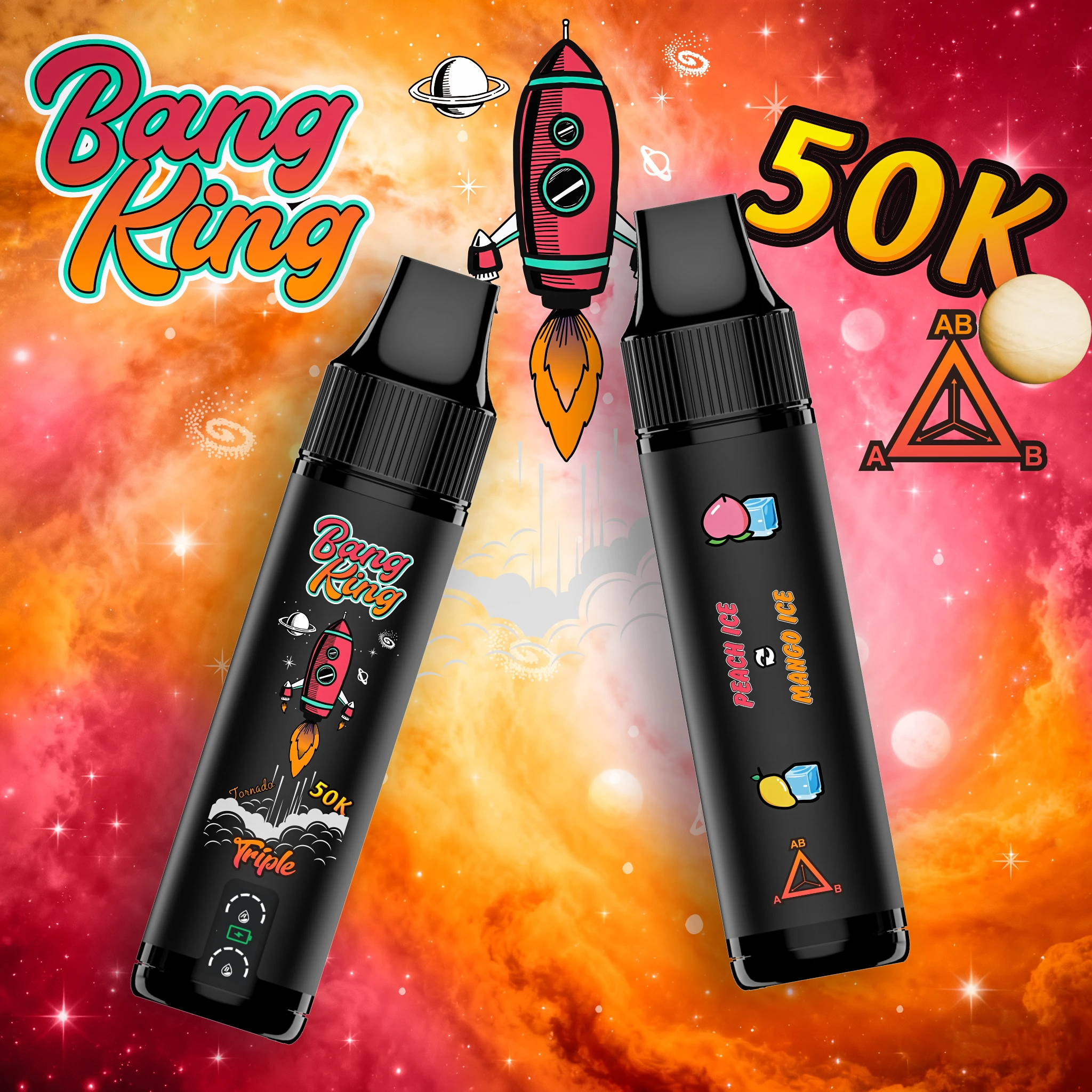 Bang King 50000 50K Boccate Mesh Coil Svapo monouso - image 4