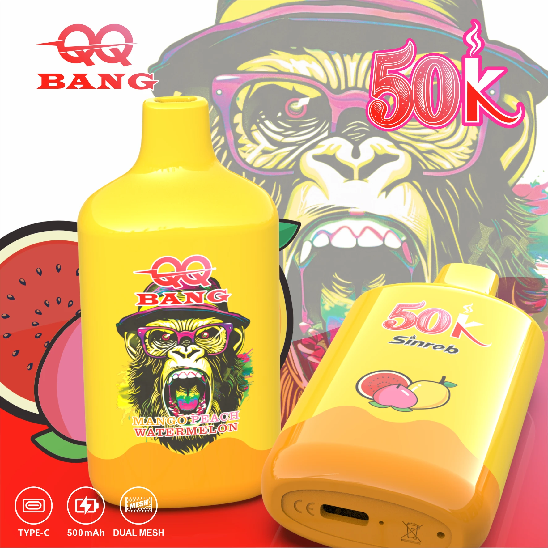 Bang QQ BANG 50000 50K Boccate Svapo Monouso - image 2