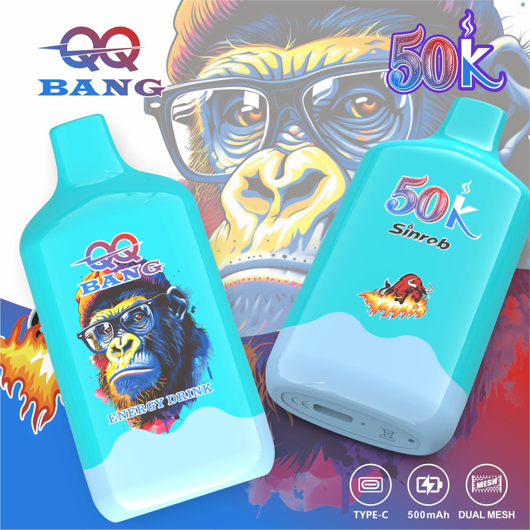 Bang QQ BANG 50000 50K Boccate Svapo Monouso - image 3