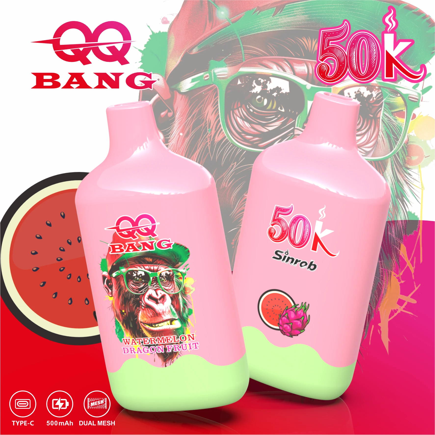 Bang QQ BANG 50000 50K Boccate Svapo Monouso - image 4