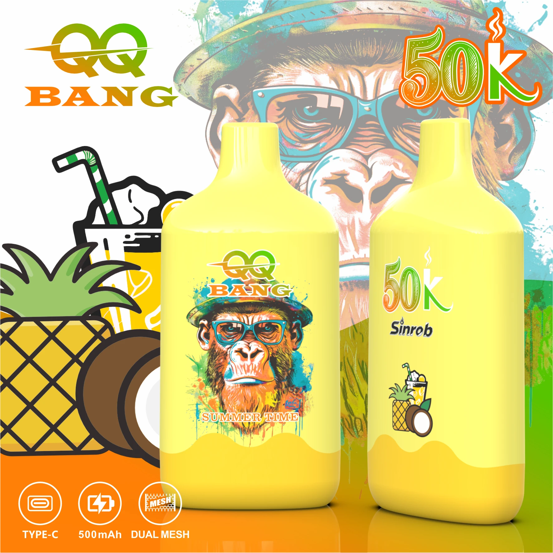 Bang QQ BANG 50000 50K Boccate Svapo Monouso