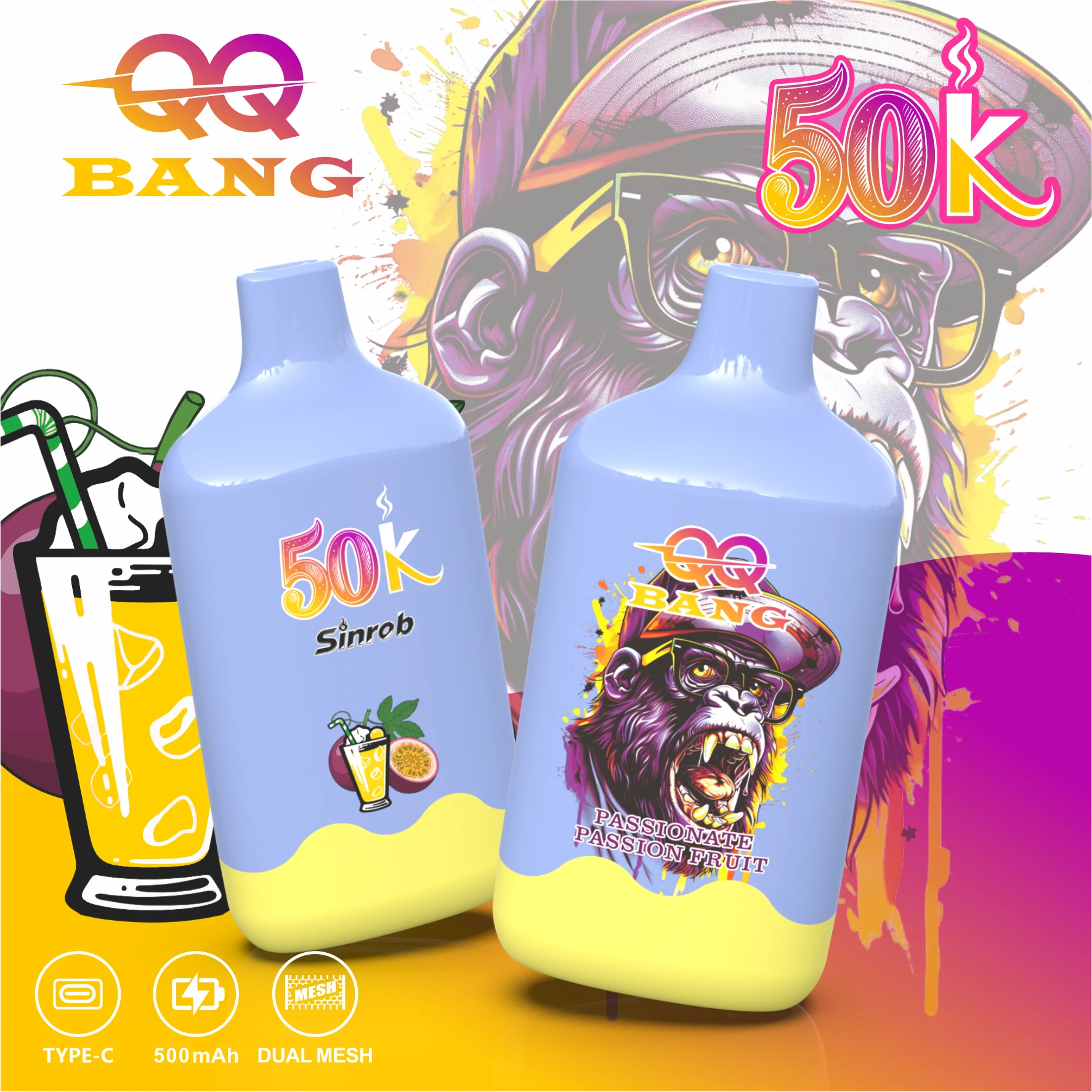 Bang QQ BANG 50000 50K Boccate Svapo Monouso - image 11