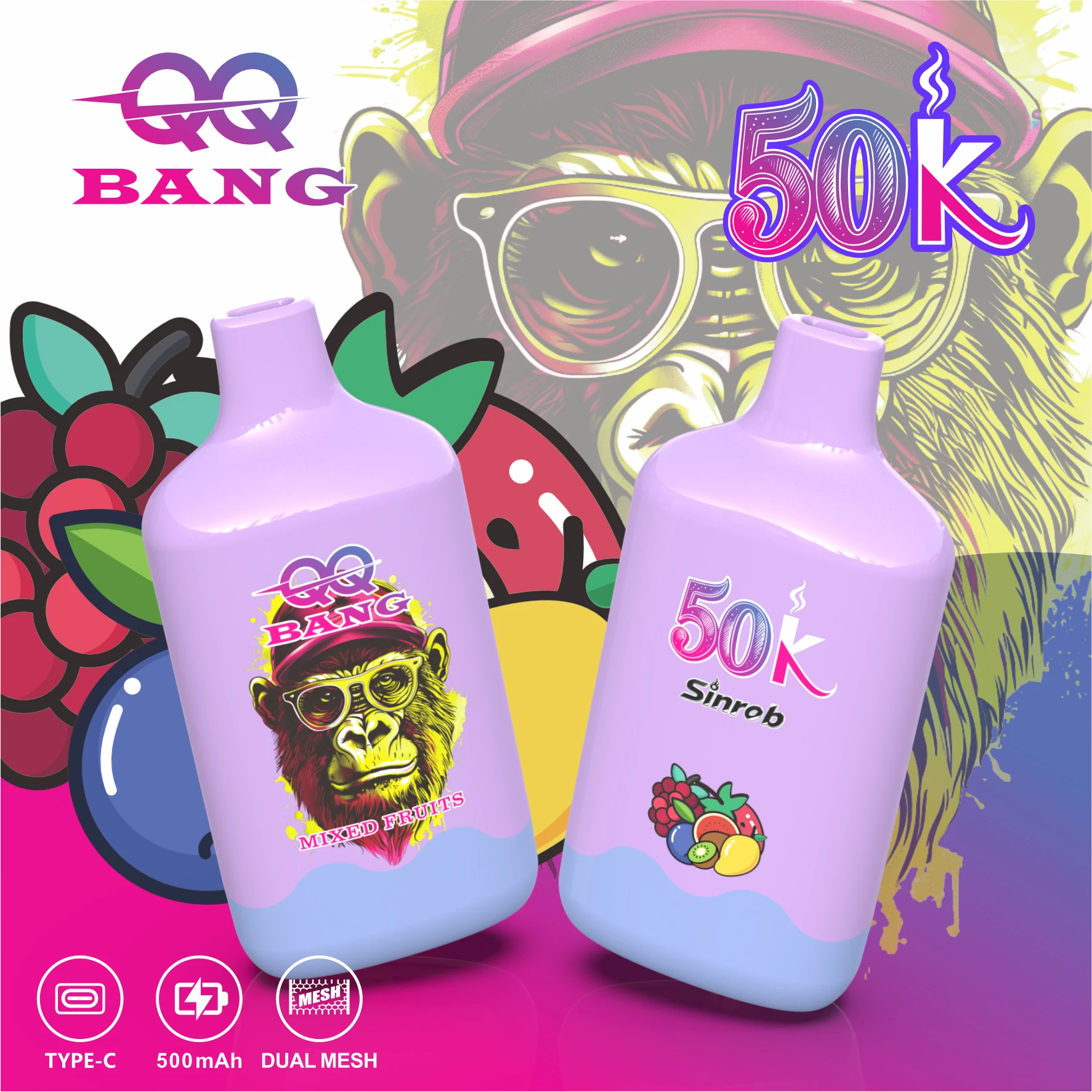 Bang QQ BANG 50000 50K Boccate Svapo Monouso - image 5