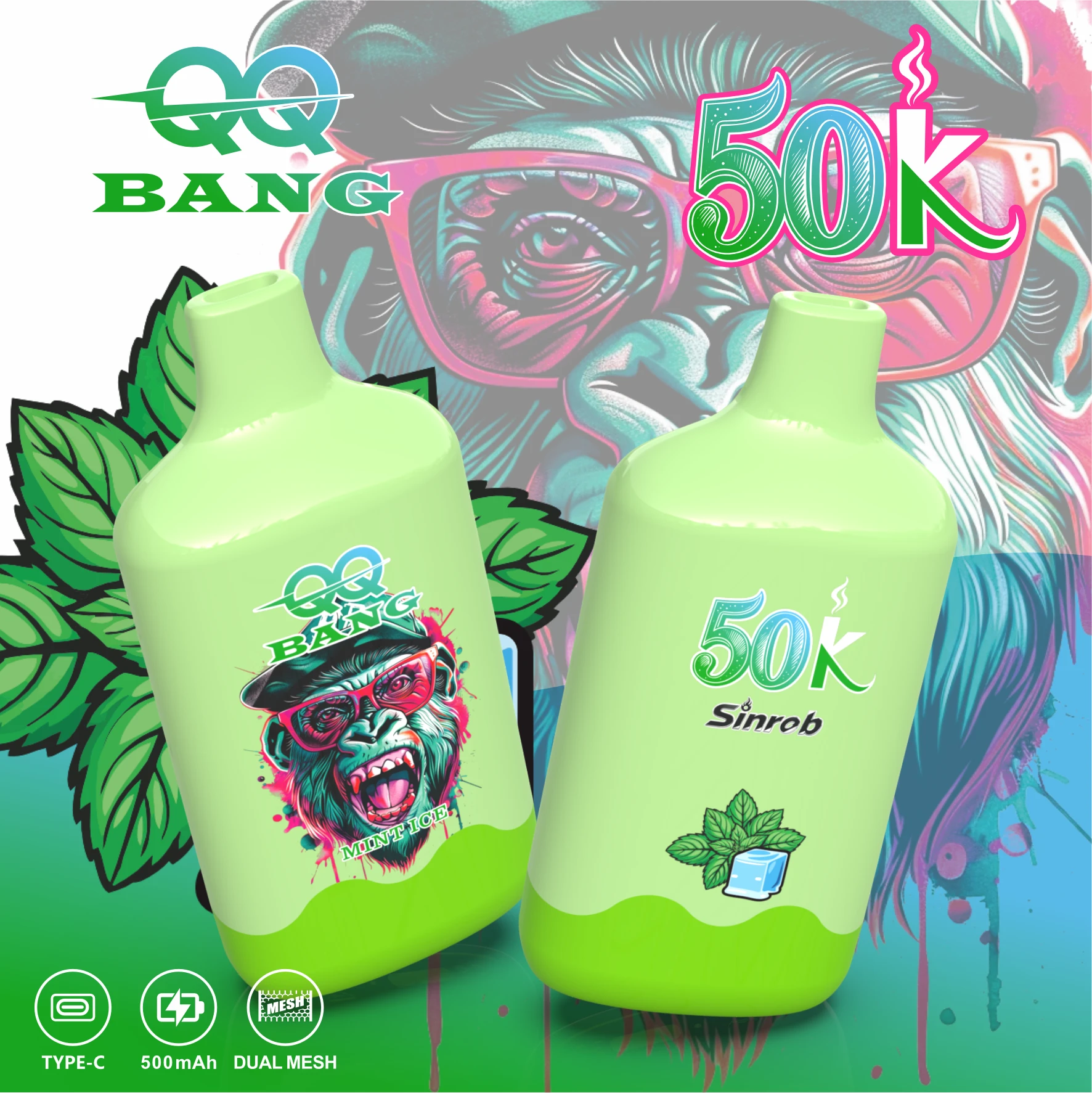 Bang QQ BANG 50000 50K Boccate Svapo Monouso - image 7