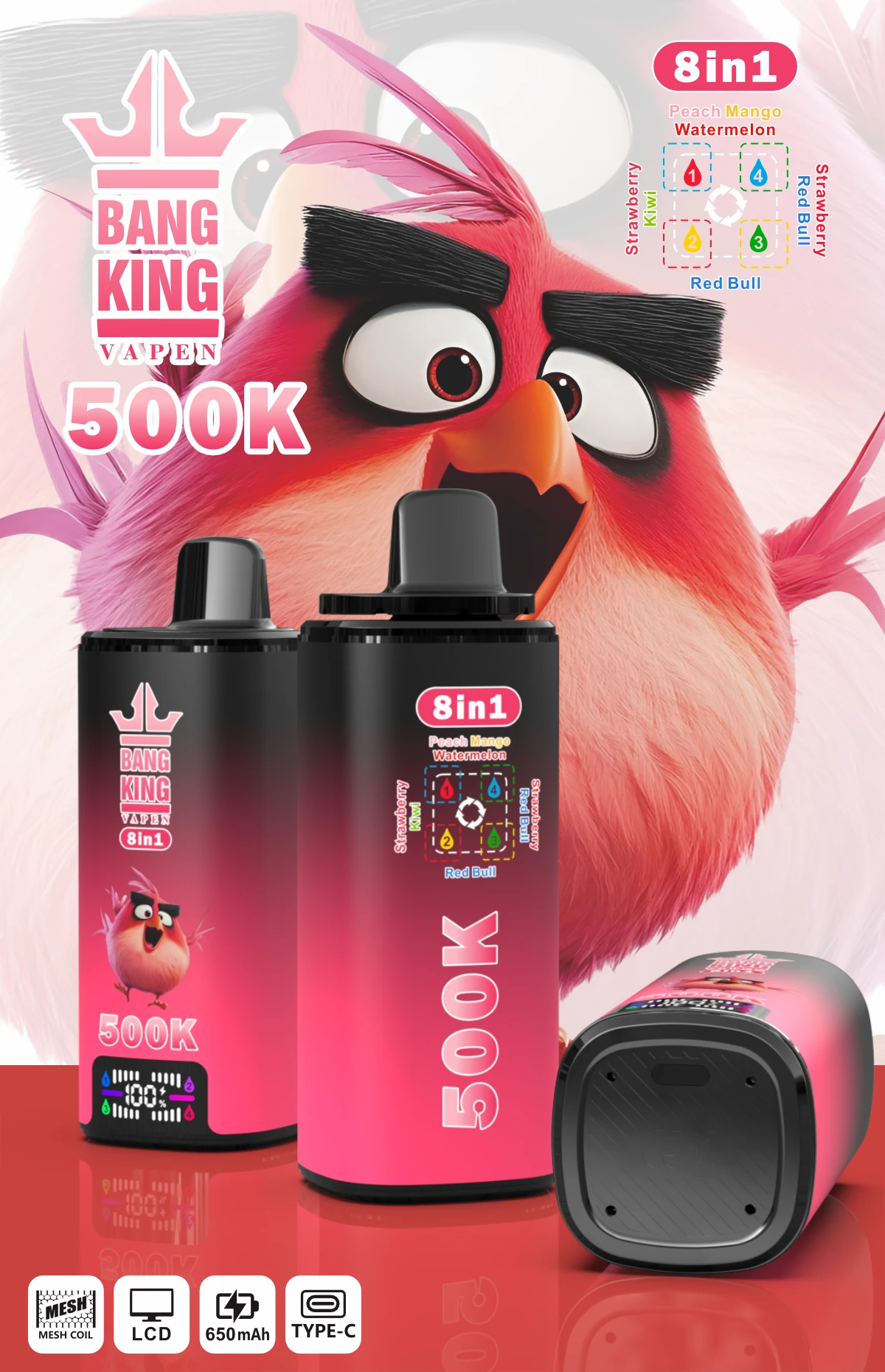 Bang King 500000 500K Boccate Svapo monouso - image 6