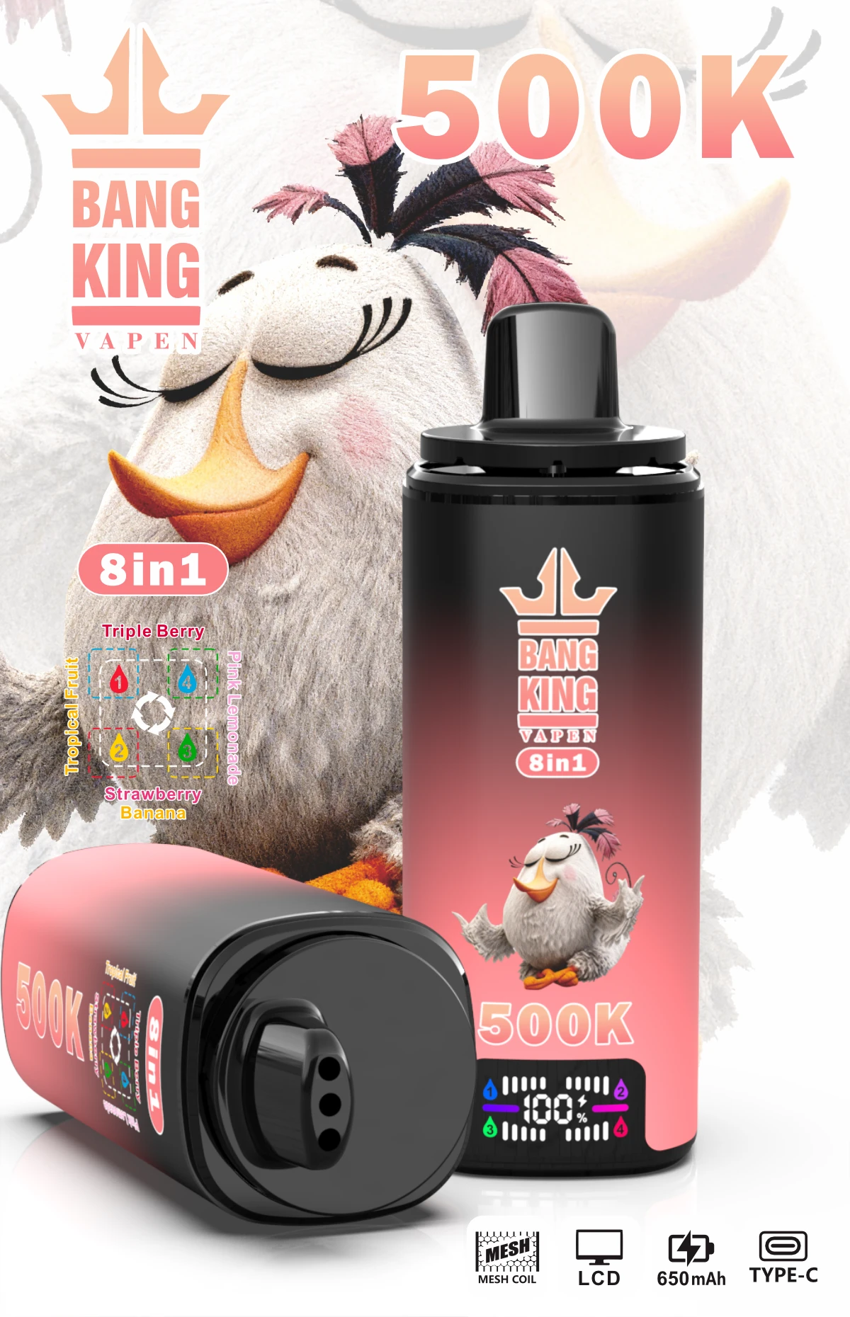 Bang King 500000 500K Boccate Svapo monouso - image 11
