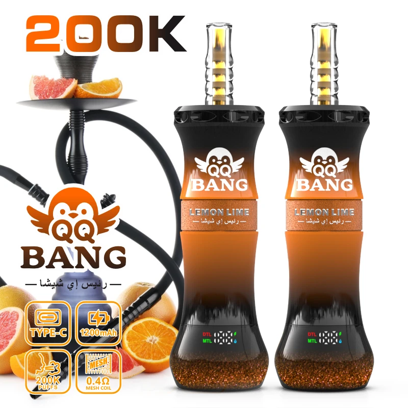 Bang QQ 200000 200K Boccate LED Mesh Coil Svapo monouso - image 4