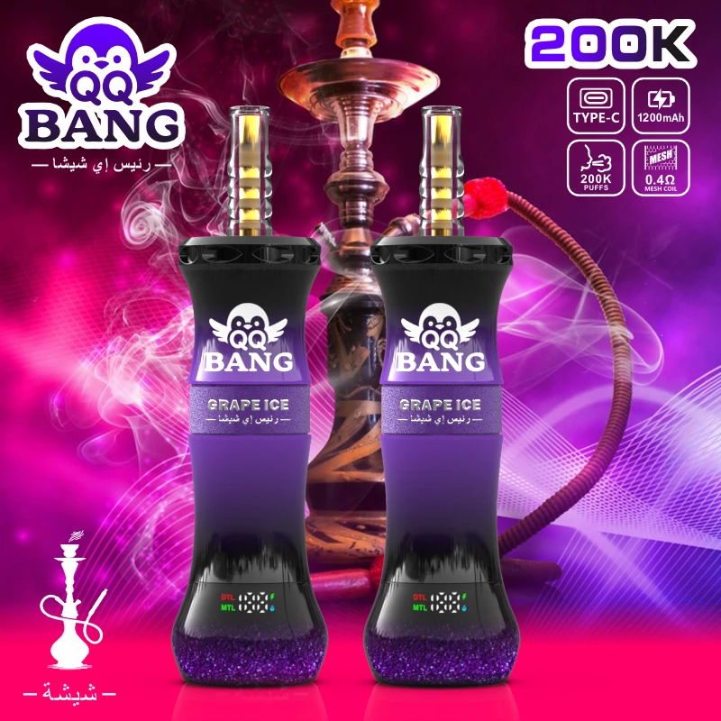 Bang QQ 200000 200K Boccate LED Mesh Coil Svapo monouso - image 12