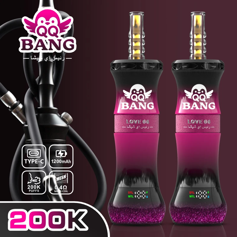 Bang QQ 200000 200K Boccate LED Mesh Coil Svapo monouso - image 11