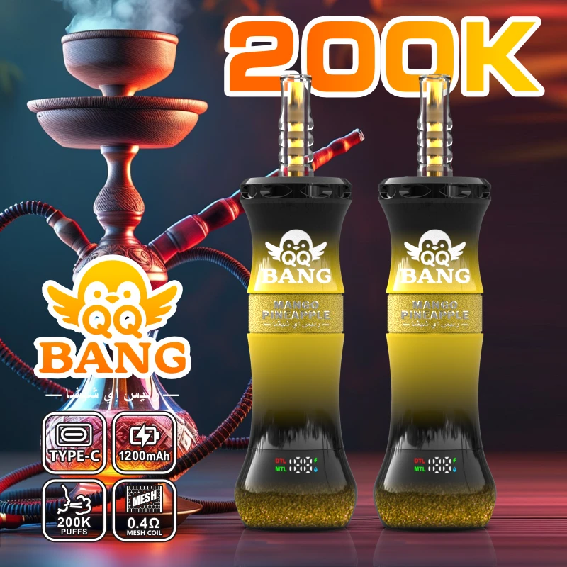 Bang QQ 200000 200K Boccate LED Mesh Coil Svapo monouso - image 9