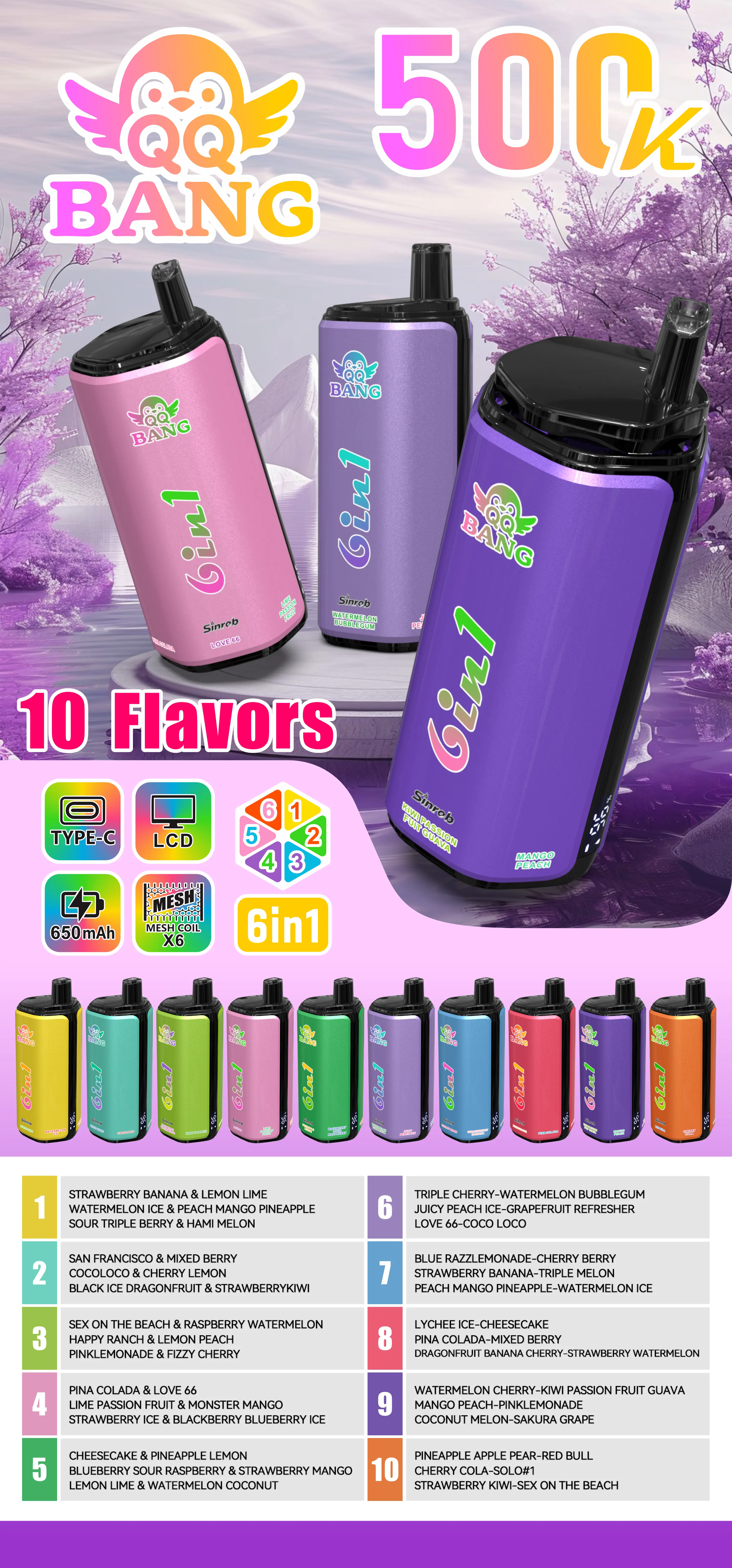 VAPORSEA 300000 300K Boccate Svapo monouso - image 11